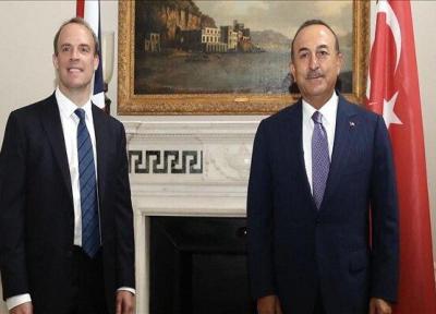 وزرای خارجه ترکیه و انگلیس ملاقات کردند
