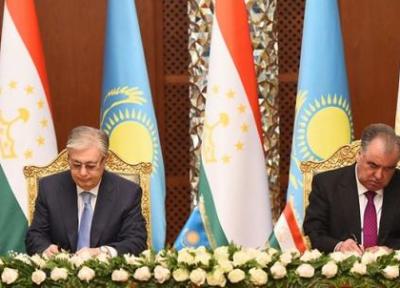 امضای 7 سند همکاری رهاورد سفر رئیس جمهور قزاقستان به دوشنبه