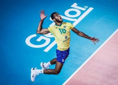 ستاره والیبال برزیل به لوبه پیوست