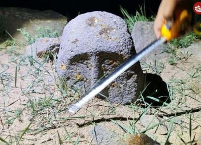 کشف مجسمه های سنگی رازآلود در مغولستان