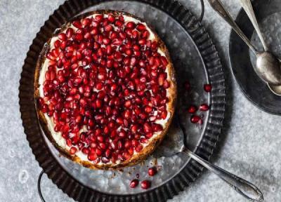 طرز تهیه تارت انار ساده ، چرا کرم فیلینگ آب و ژله کدر می شه؟