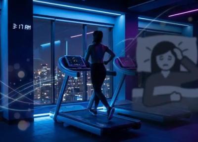 چرا بعد از یک ورزش با شدت میانه یا شدید، خوابیدن ما سخت می گردد؟